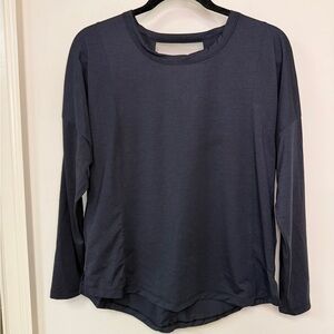 All In Motion: Women's Black Long Sleeve Top, Size M